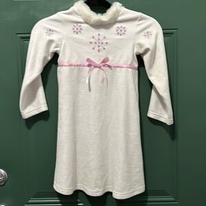 Bitty Baby by American Girl white Snowy Day dress for girls Size 6